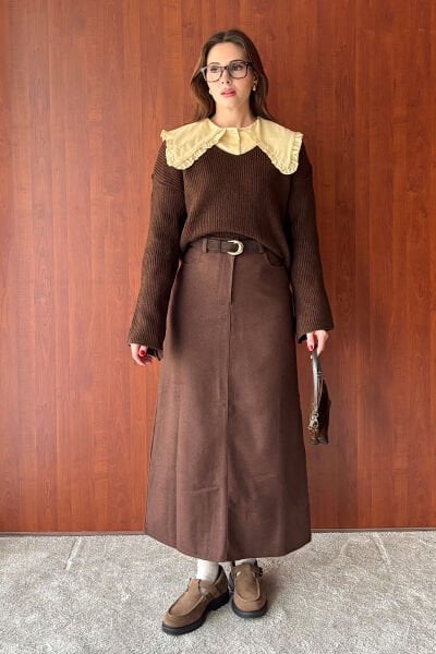 Acı Kahve Kaşe Kalem Etek