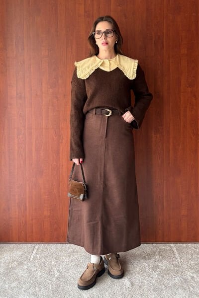 Acı Kahve Kaşe Kalem Etek