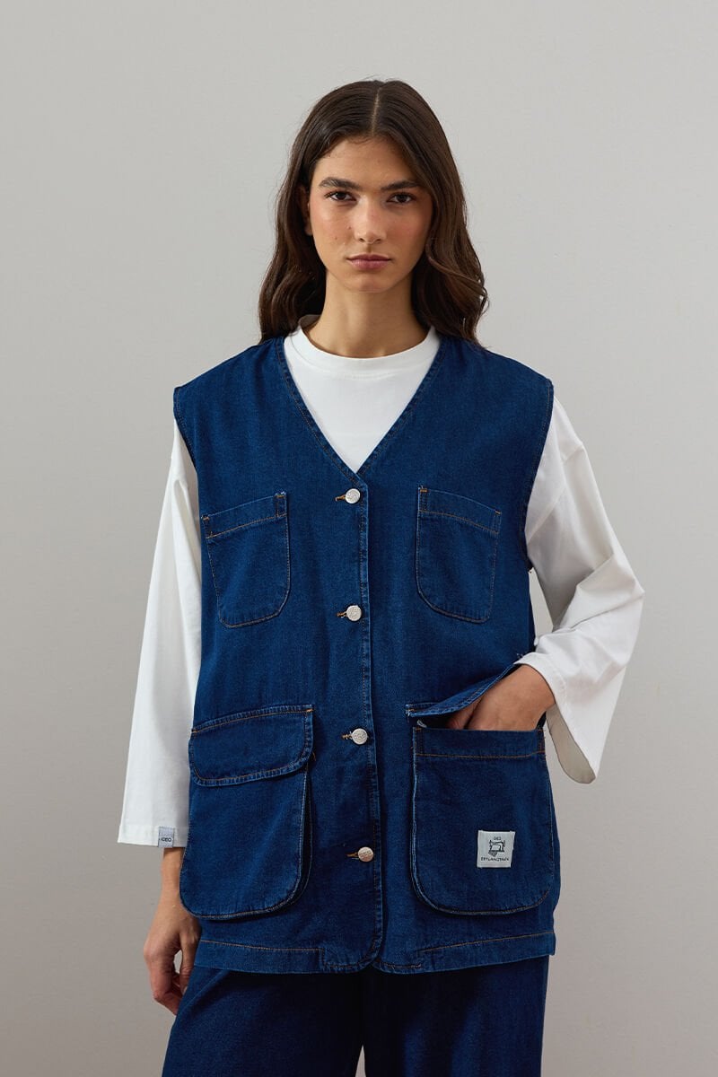 Kargo Cepli Kot Yelek