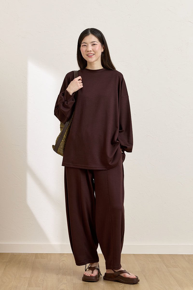 Acı Kahve Oysho Şalvar Takım