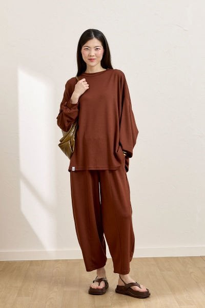 Camel Oysho Şalvar Takım