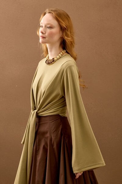 Çağla Oyhso Bağlamalı Body