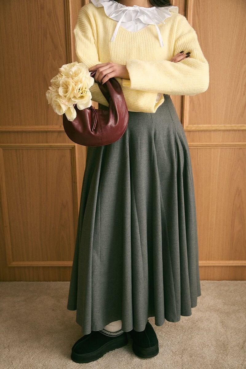 Antrasit Parçalı Etek