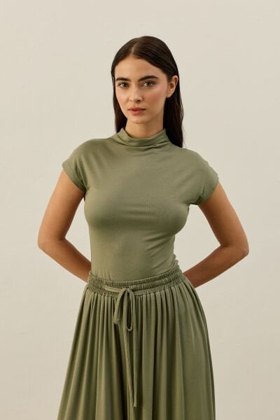 Çağla Viskon T Kol Bluz