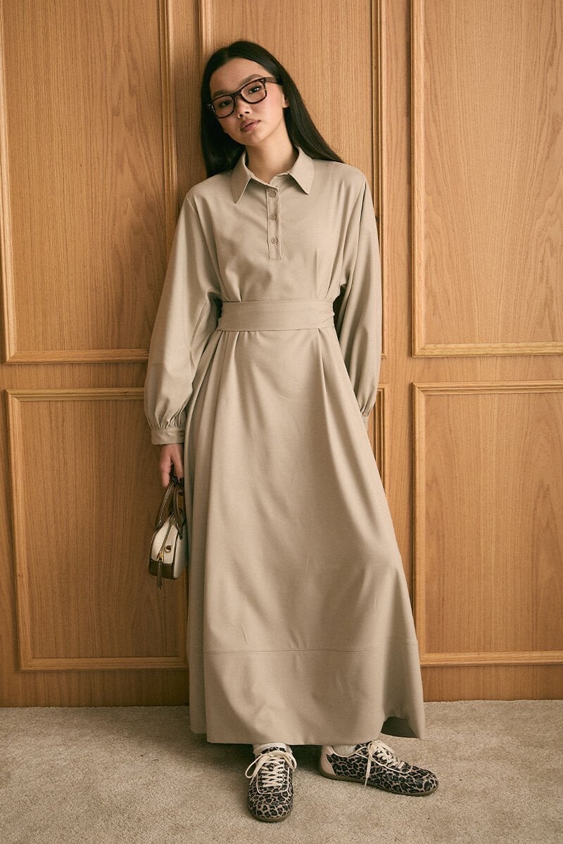 Vizon Vintage Elbise