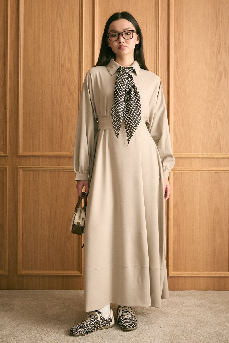 Vizon Vintage Elbise