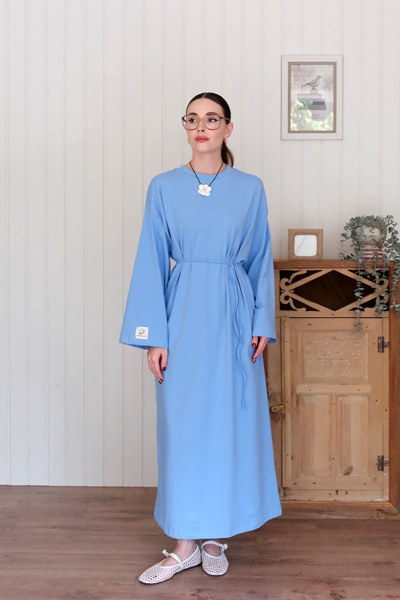 Mavi Süprem Basic Elbise