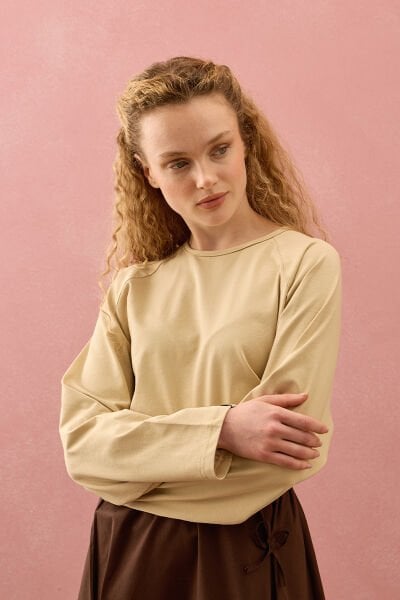 Bej Süprem Reglan Kol  Body