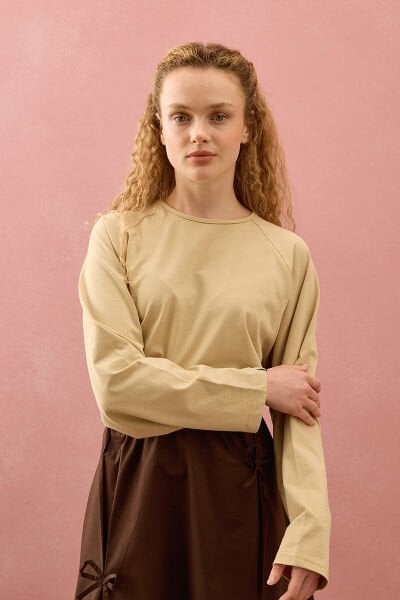 Bej Süprem Reglan Kol  Body