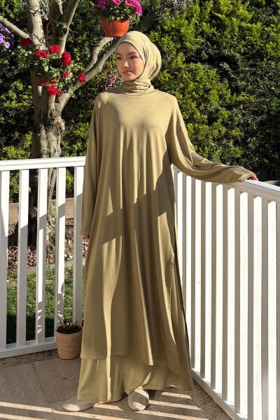 Çağla Viskon Uzun Tunik