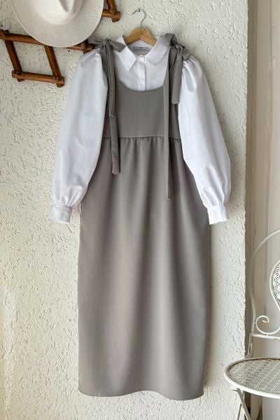 Gri Kolu Bağlamalı Jile