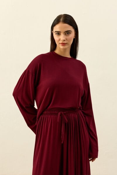 Bordo Viskon Tunik