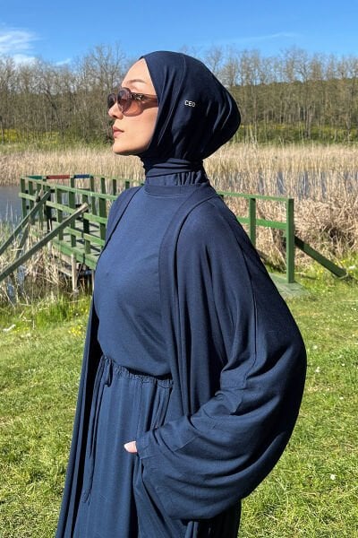 Lacivert Viskon Athletic Bone