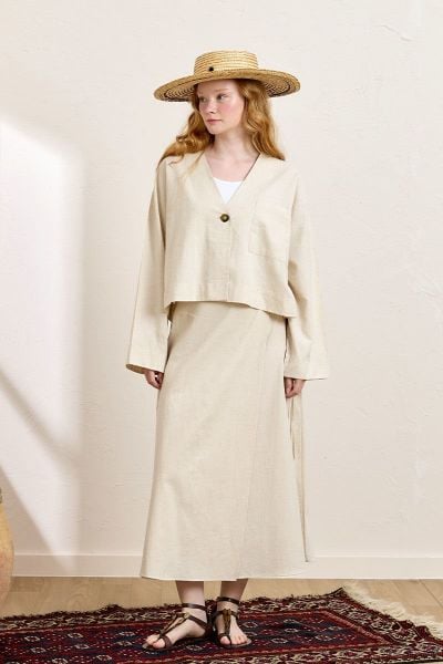 Krem Organik Keten Anvelop Etek