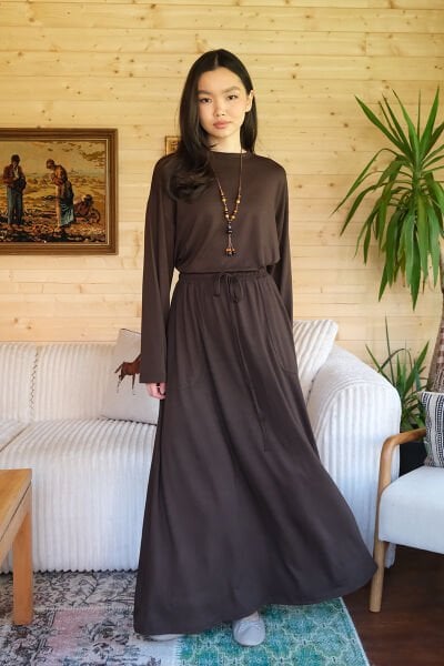 Acı Kahve Viskon Etek