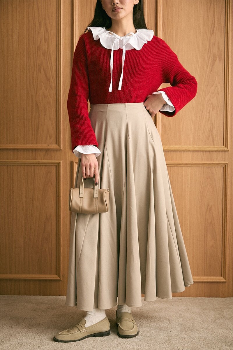 Vizon Parçalı Etek