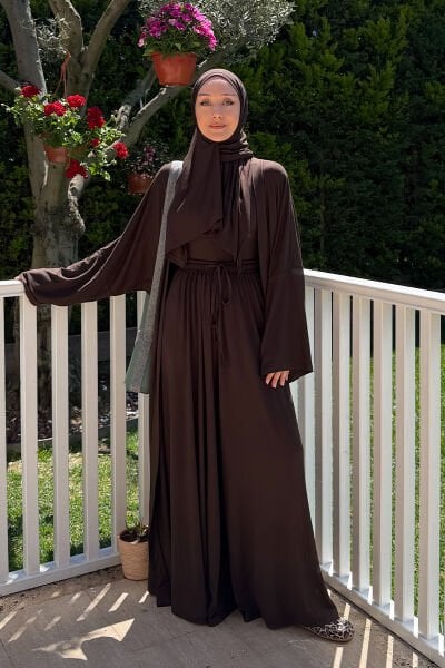 Acı Kahve Viskon Kimono