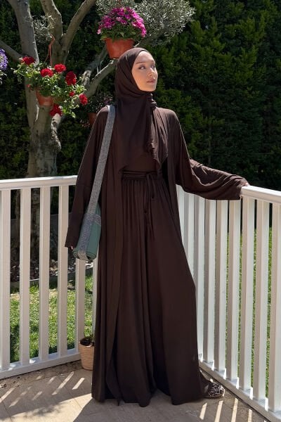 Acı Kahve Viskon Kimono