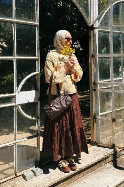 Soft Sarı Triko Crop