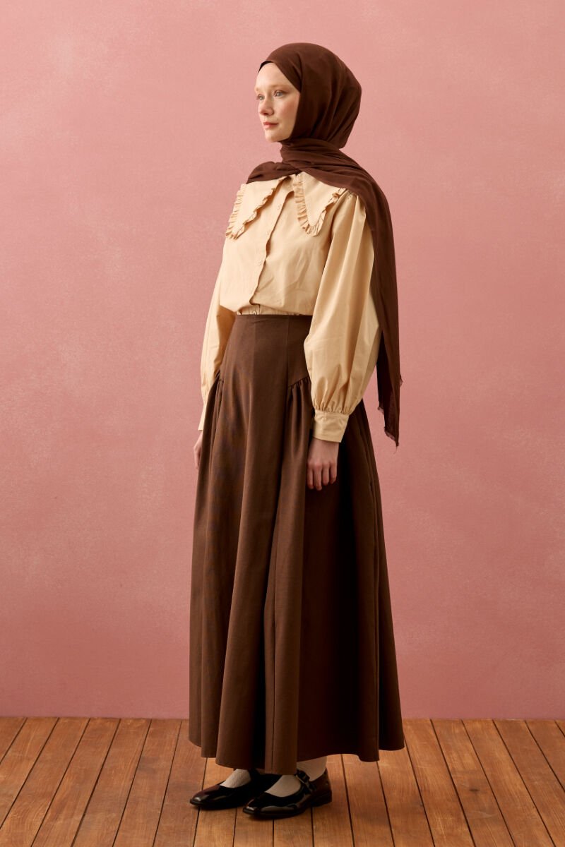 Bordo 3 İplik Yarım Fermuarlı Eşofman Takım