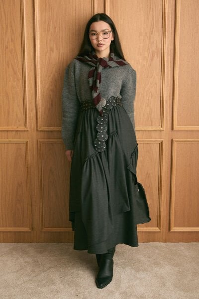 Antrasit Triko Kazak