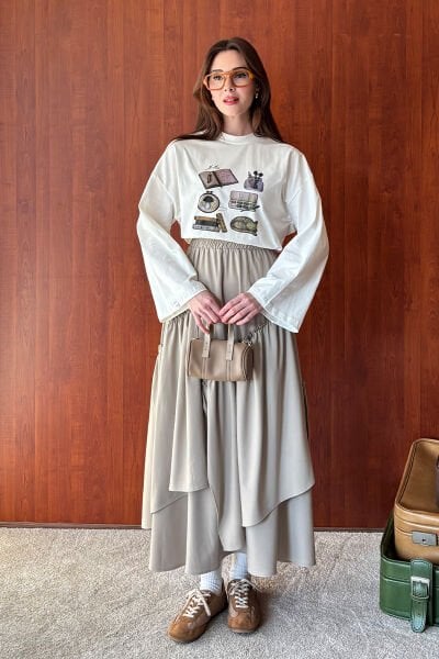 Vizon Koton Bohem Kat Etek