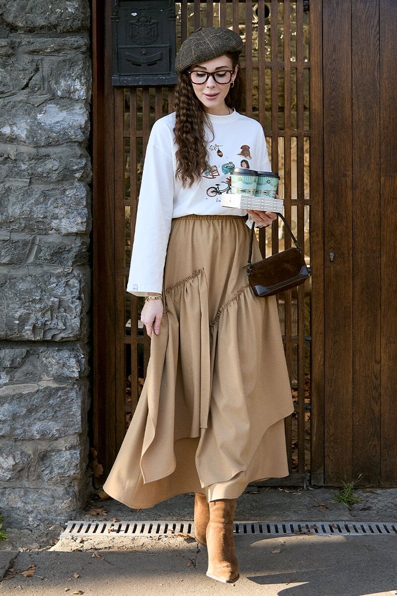 Karamel Poliviskon Bohem Kat Etek