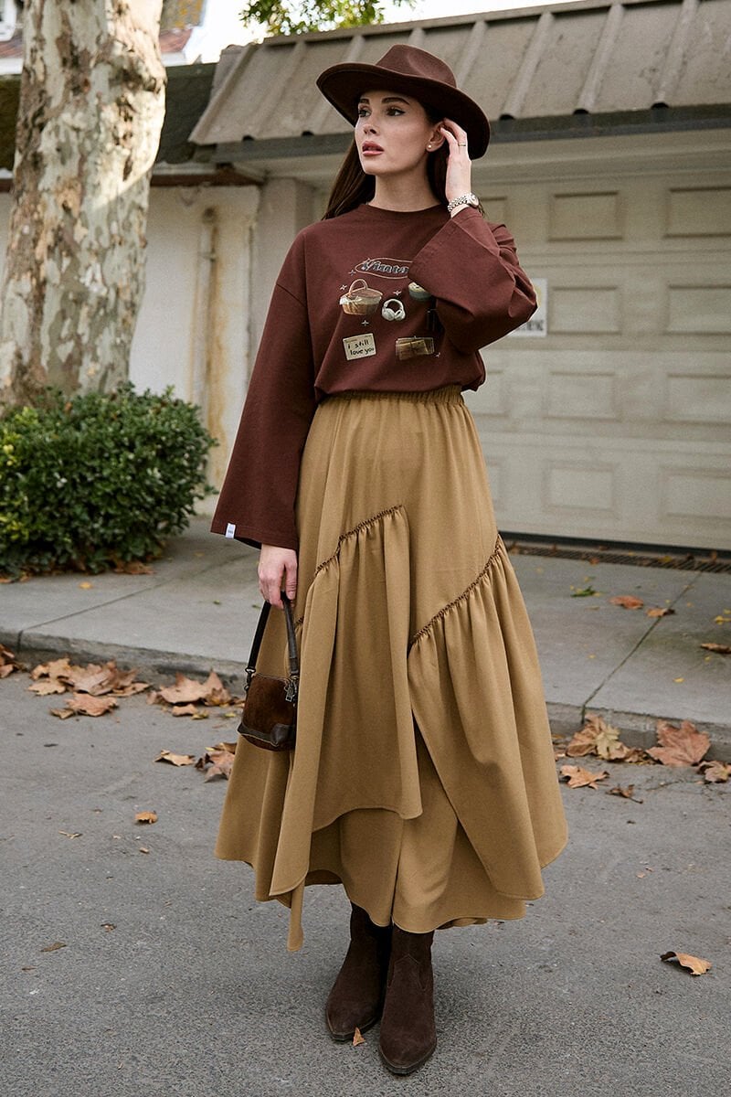 Karamel Poliviskon Bohem Kat Etek