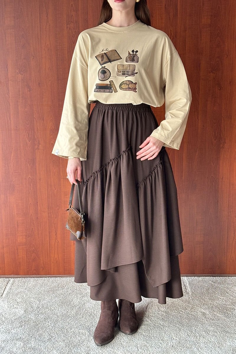 Acı Kahve Poliviskon Bohem Kat Etek