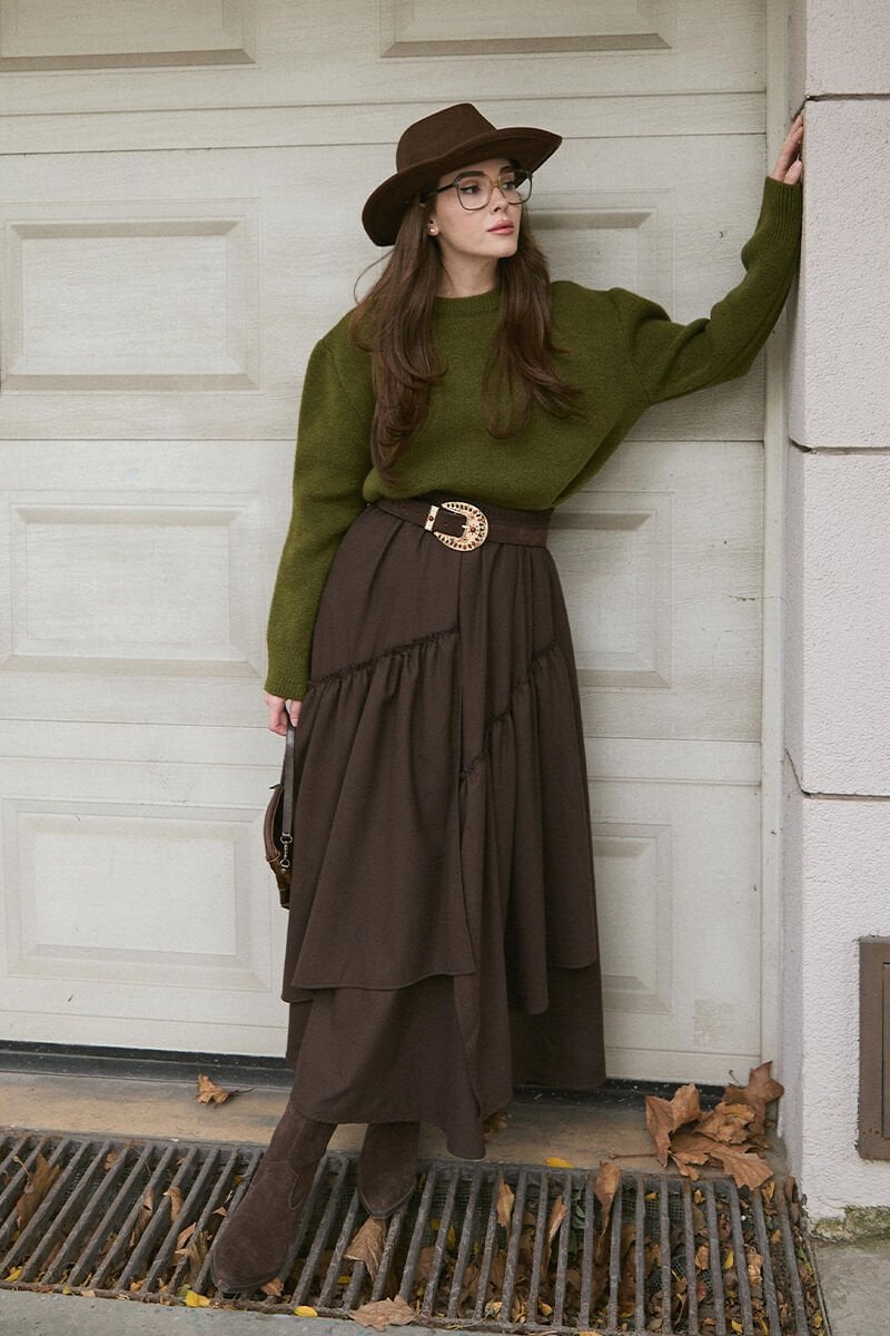 Acı Kahve Poliviskon Bohem Kat Etek