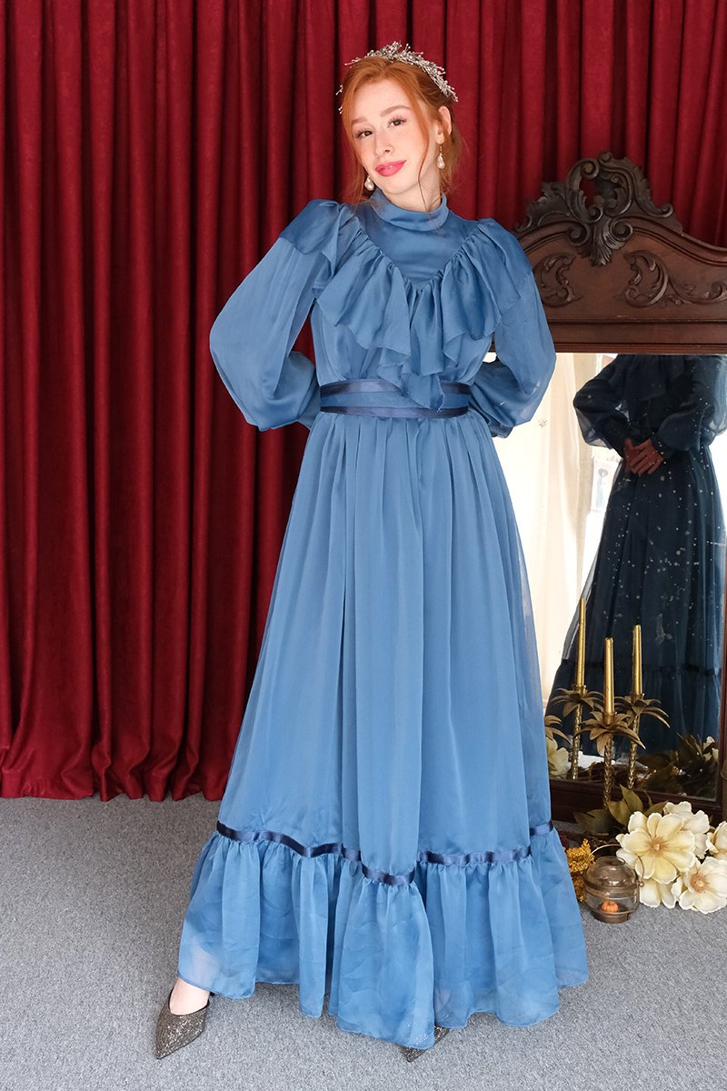 İndigo Vintage Abiye