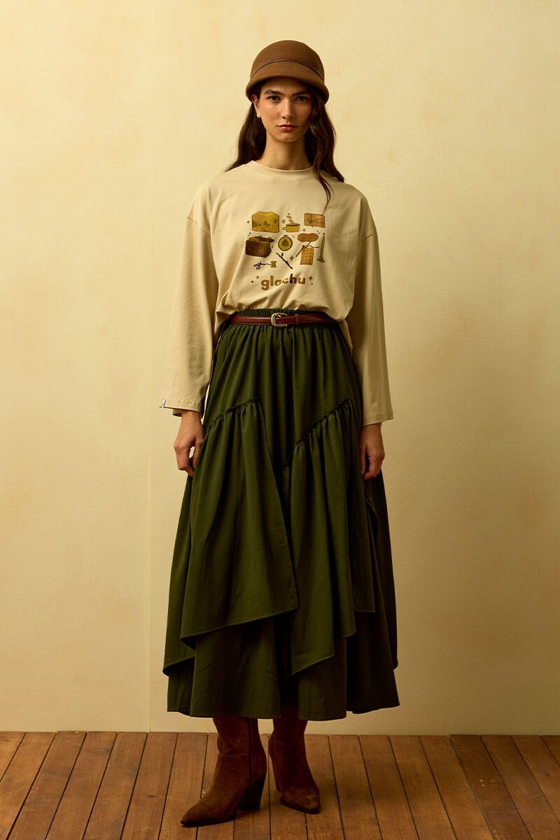 Haki Poliviskon Bohem Kat Etek