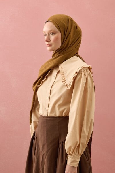 Karamel Müslin Şal