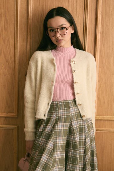 Soft Pembe Yarım Boğazlı Triko Body