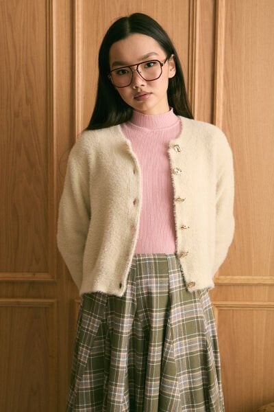 Soft Pembe Yarım Boğazlı Triko Body