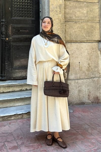 Organik Keten Balon Etek