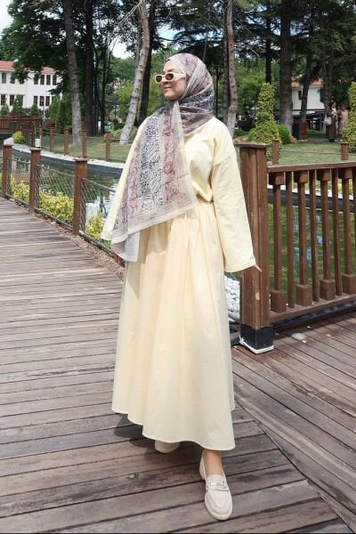 Tereyağ Sarısı Balon Etek