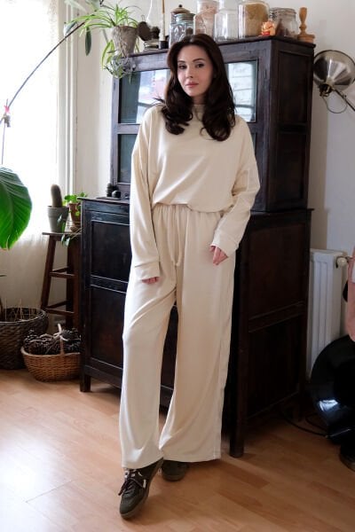 Krem Oysho Biyeli Takım