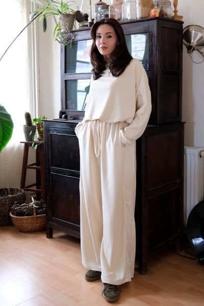 Krem Oysho Biyeli Takım