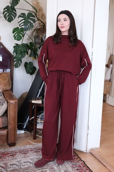 Bordo Oysho Biyeli Takım