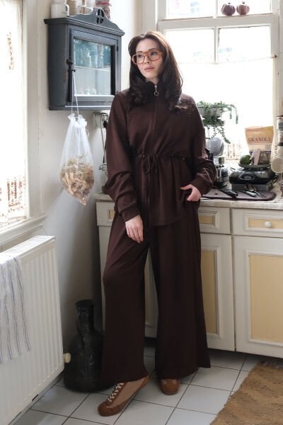 Acı Kahve Oysho Büzgülü Takım