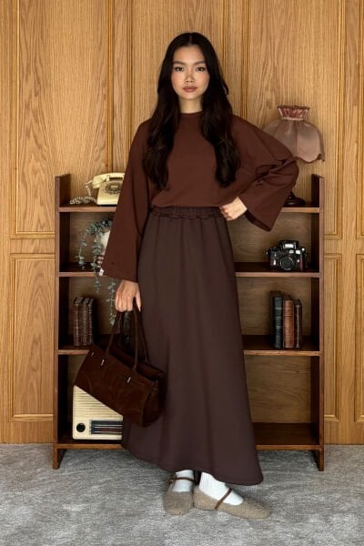 Acı Kahve Scuba Etek