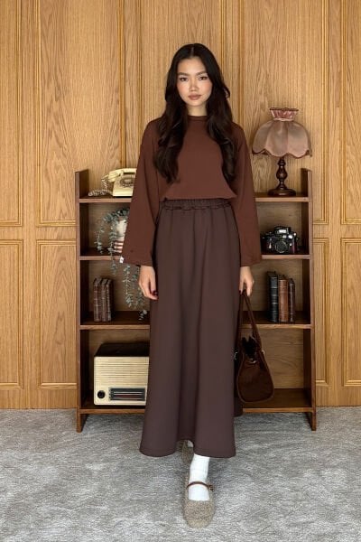 Acı Kahve Scuba Etek