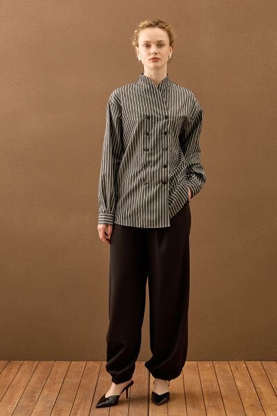 Siyah Şalvar Pantolon