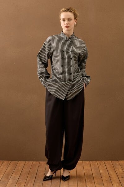 Siyah Şalvar Pantolon