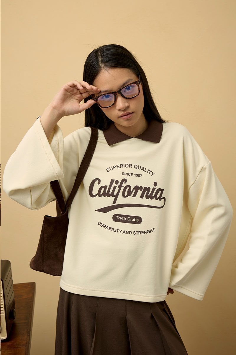 Tereyağ Sarısı California Baskılı 3 İp Body