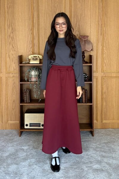 Antrasit Body & Bordo Scuba Etek Takım