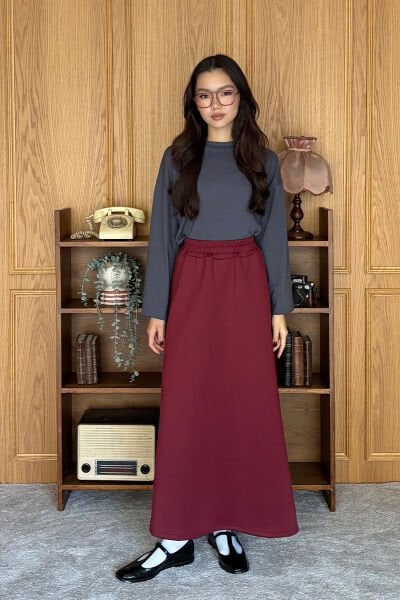 Antrasit Body & Bordo Scuba Etek Takım