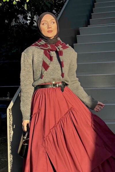 Antrasit Triko Kazak