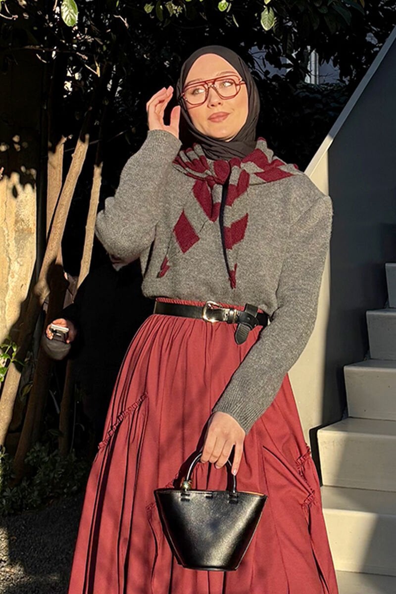 Antrasit Triko Kazak